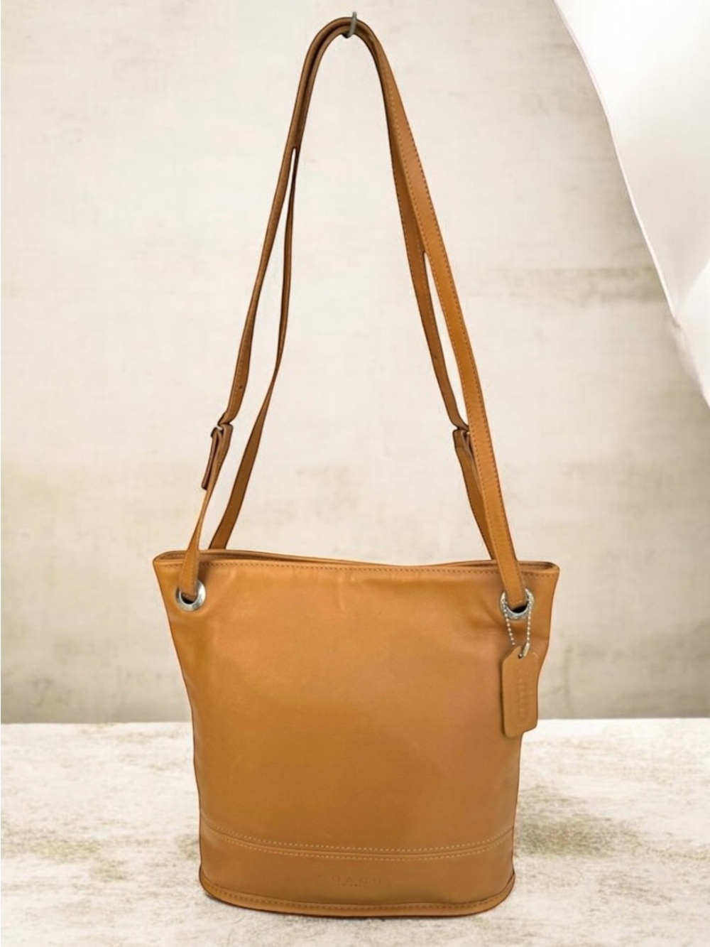 🆕 Coach Vintage Leather Tote Shoulder Bag